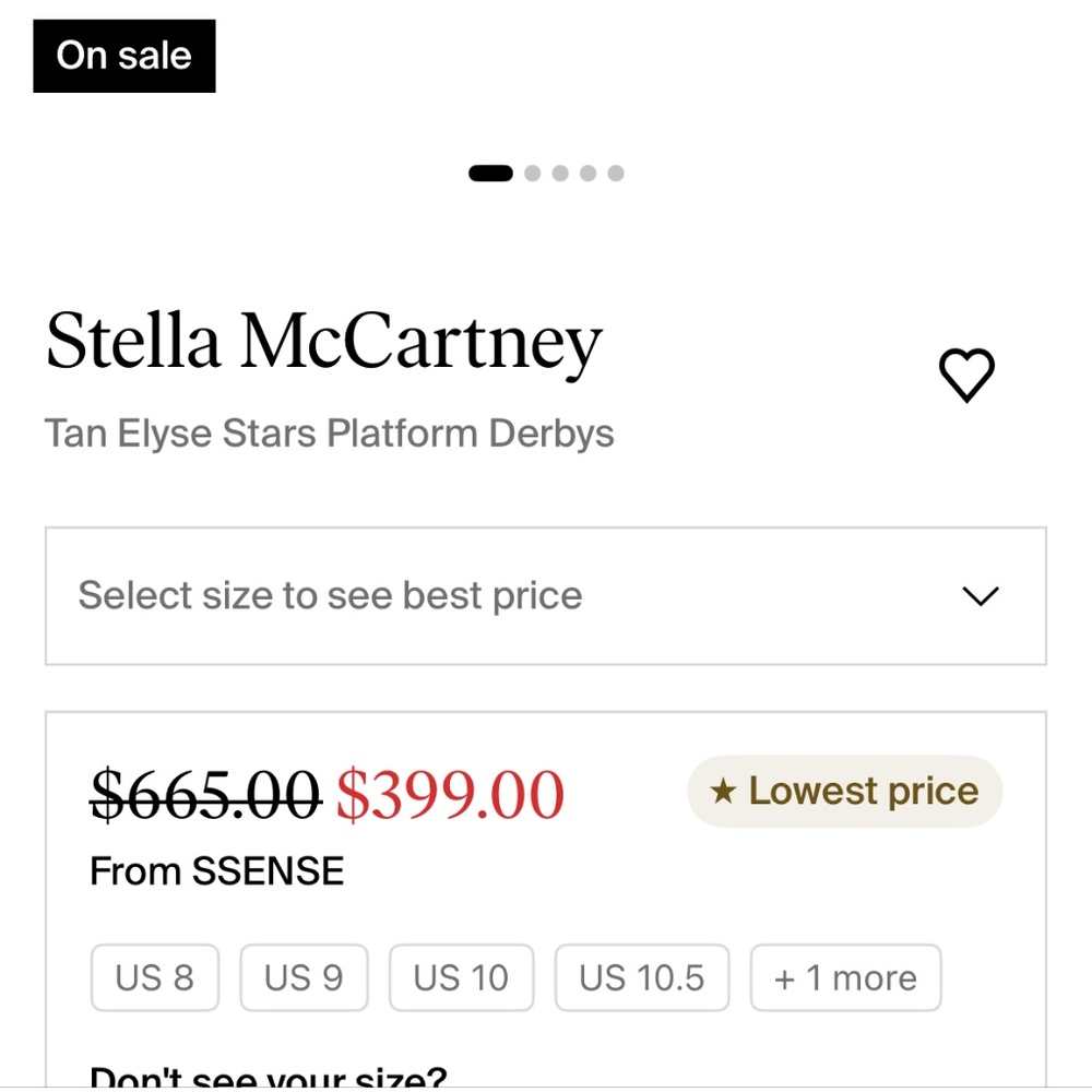 Stella MacCartney Platform Sneakers